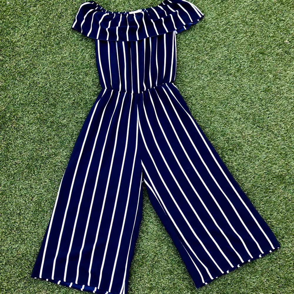 Off the sleeve romper